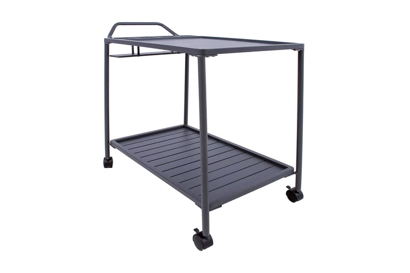 Tarjoiluvaunu Magic Tummanharmaa, undefined