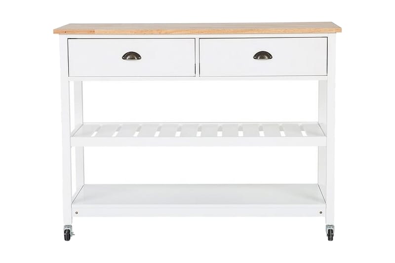 Tarjoiluvaunu Navarino 48x120 cm, Valkoinen