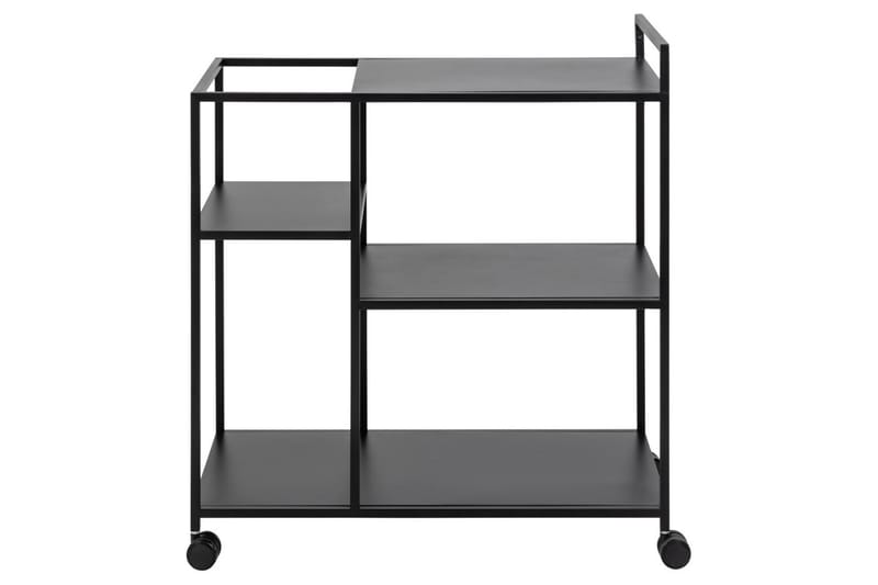 Crabtree Tarjoiluvaunu 78x40 cm - Musta - Huonekalut - Pöytä & ruokailuryhmä - Tarjoiluvaunu - Tarjoiluvaunut