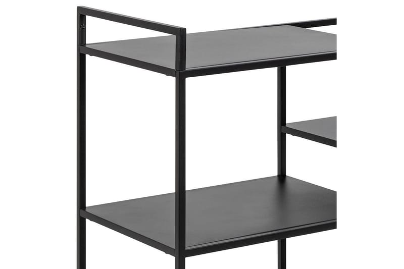 Crabtree Tarjoiluvaunu 78x40 cm - Musta - Huonekalut - Pöytä & ruokailuryhmä - Tarjoiluvaunu - Tarjoiluvaunut
