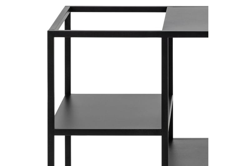 Crabtree Tarjoiluvaunu 78x40 cm - Musta - Huonekalut - Pöytä & ruokailuryhmä - Tarjoiluvaunu - Tarjoiluvaunut