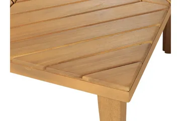 Taviano Sohvapöytä 70x70 cm Neliö - Vaalean Ruskea - Puutarhakalusteet - Terassipöydät - Sohvapöytä ulos & loungepöytä