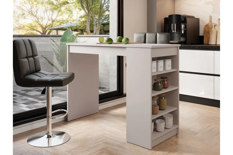 Torvik Baaripöytä 50x115 cm - Beige - Huonekalut - Pöytä & ruokailuryhmä - Baaripöytä