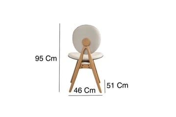Touch Ruokailuryhmä 160 cm Suorakulmainen - Luonnollinen - Huonekalut - Pöytä & ruokailuryhmä - Ruokailuryhmä