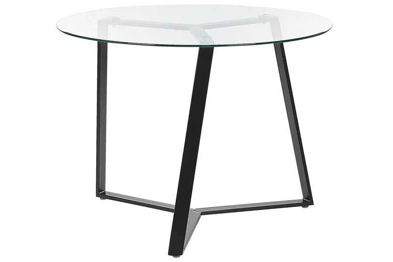 Triggiano Ruokapöytä 100 cm, Musta