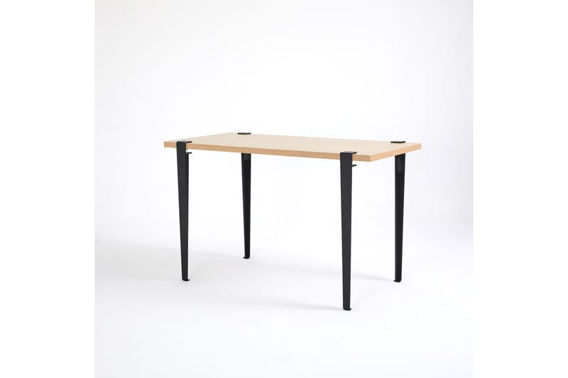 Eridanos kirjoituspöytä 60x120 cm ruskea/musta - Hanah Home - Huonekalut - Pöytä & ruokailuryhmä - Työpöytä
 - Tietokonepöytä