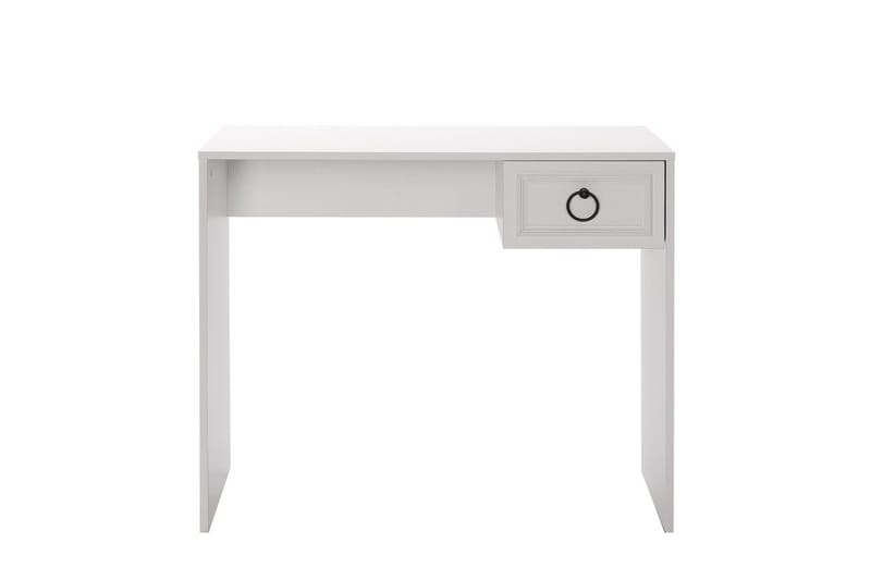 Ajra kirjoituspöytä 90x51 cm valkoinen - Hanah Home - Huonekalut - Pöytä & ruokailuryhmä - Työpöytä - Tietokonepöytä