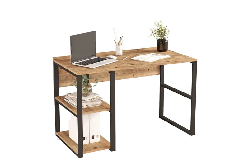 Hitesh kirjoituspöytä 60x120 cm tummansininen, Hanah Home