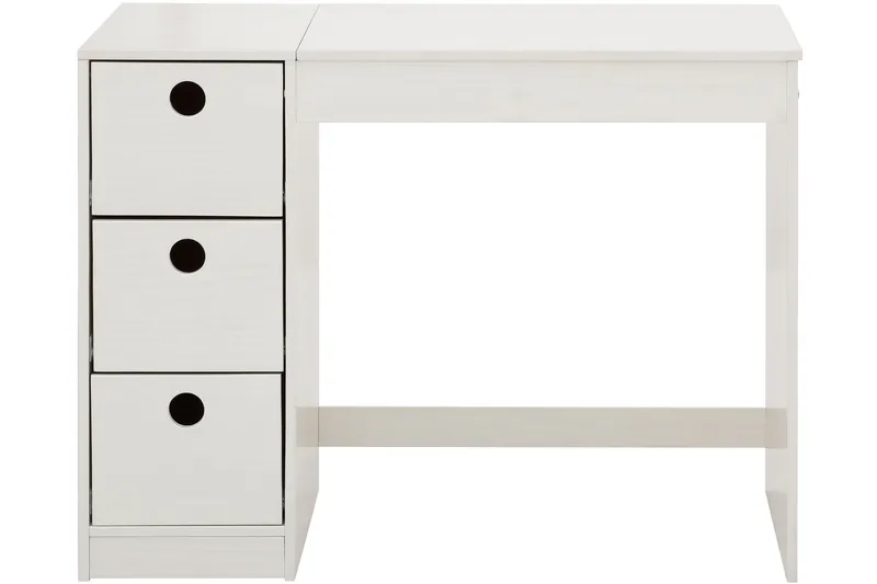 Masoomya Kirjoituspöytä 100 cm - Valkoinen - Huonekalut - Pöytä & ruokailuryhmä - Työpöytä - Tietokonepöytä