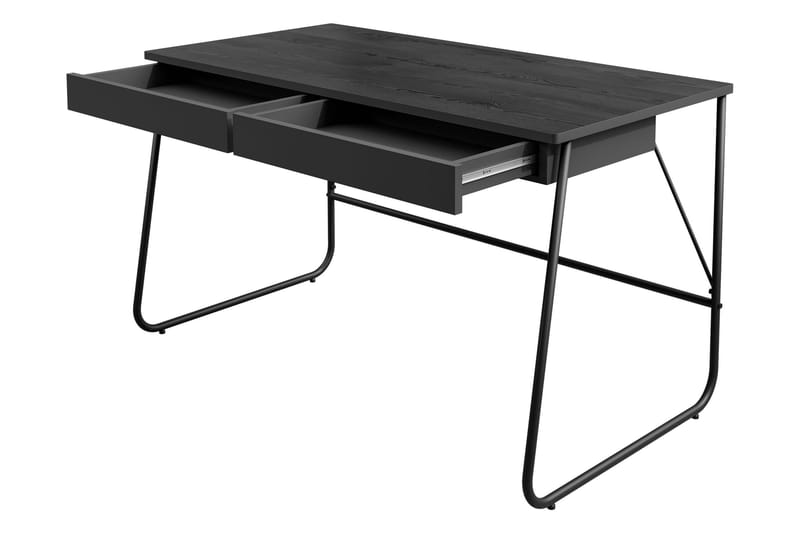 Aditiya Kirjoituspöytä 67x135 cm - Musta - Huonekalut - Pöytä & ruokailuryhmä - Työpöytä - Tietokonepöytä