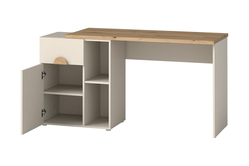 Adolfo Kirjoituspöytä 54x170 cm - Beige - Huonekalut - Pöytä & ruokailuryhmä - Työpöytä
 - Tietokonepöytä