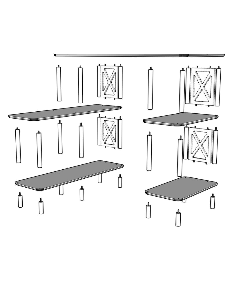 Akiliano Kirjoituspöytä 145 cm - Tammi - Huonekalut - Pöytä & ruokailuryhmä - Työpöytä - Tietokonepöytä