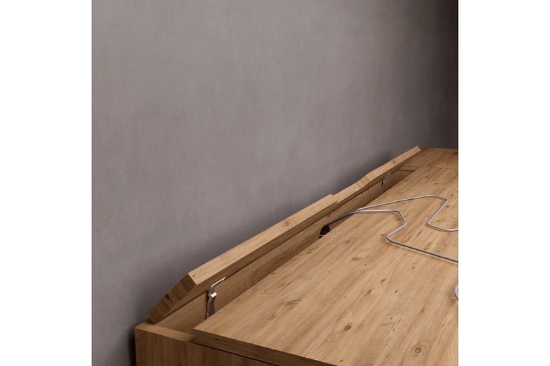 Atlas Kirjoituspöytä 55x160 cm - Ruskea - Huonekalut - Pöytä & ruokailuryhmä - Työpöytä - Tietokonepöytä