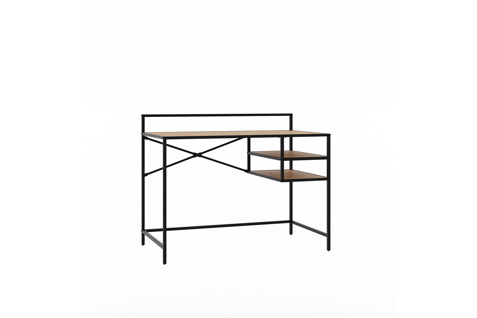 Avalyn Kirjoituspöytä 56,8x110 cm - Musta/Beige - Huonekalut - Pöytä & ruokailuryhmä - Työpöytä
 - Tietokonepöytä