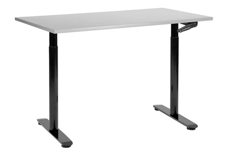 Banner Työpöytä 72x120 cm, Harmaa/Musta