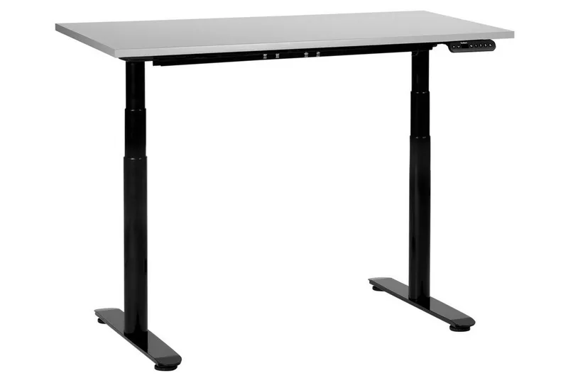 Banner Työpöytä 72x120 cm, Harmaa/Musta