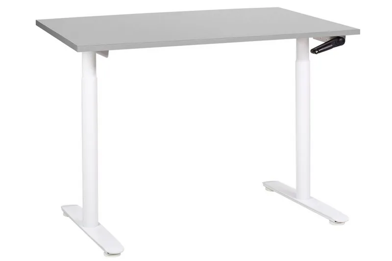 Banner Työpöytä 72x120 cm - Harmaa/Valkoinen - Huonekalut - Pöytä & ruokailuryhmä - Työpöytä - Tietokonepöytä