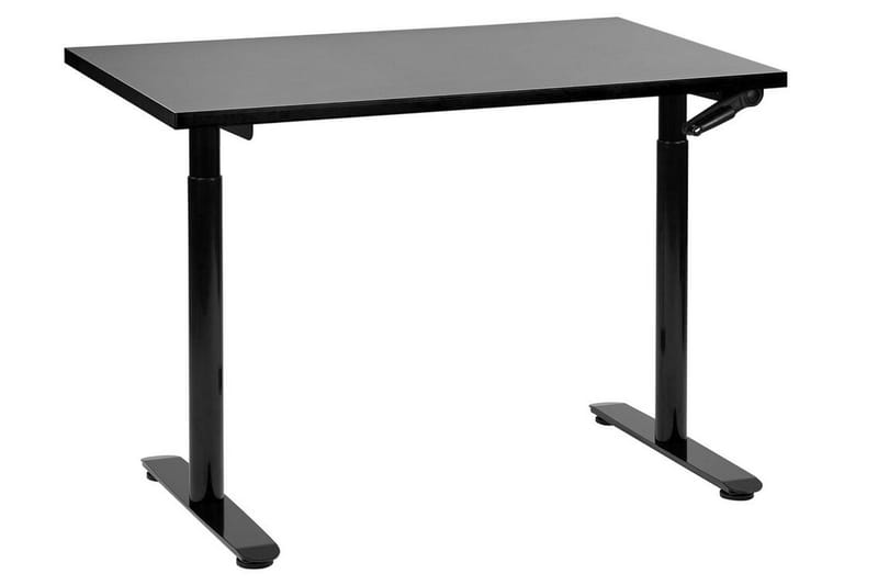 Banner Työpöytä 72x120 cm, Musta