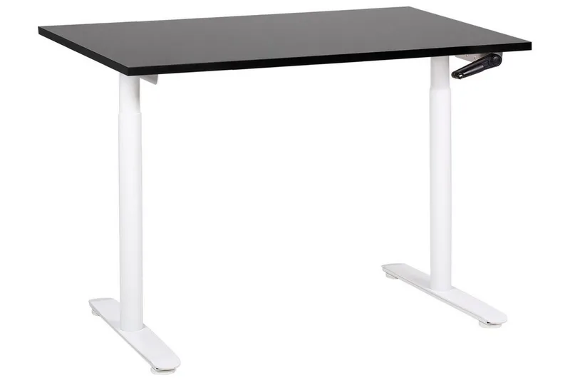 Banner Työpöytä 72x120 cm - Musta/Valkoinen - Huonekalut - Pöytä & ruokailuryhmä - Työpöytä - Tietokonepöytä