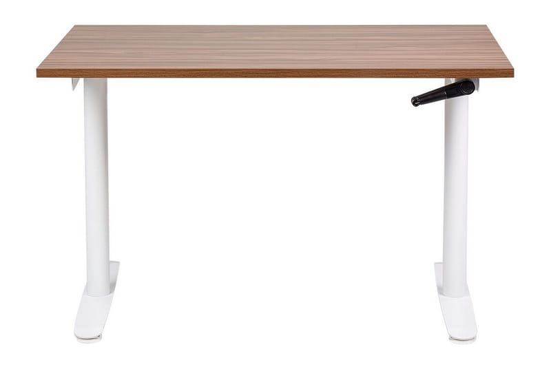 Banner Työpöytä 72x120 cm - Tumma puu/Valkoinen - Huonekalut - Pöytä & ruokailuryhmä - Työpöytä - Tietokonepöytä