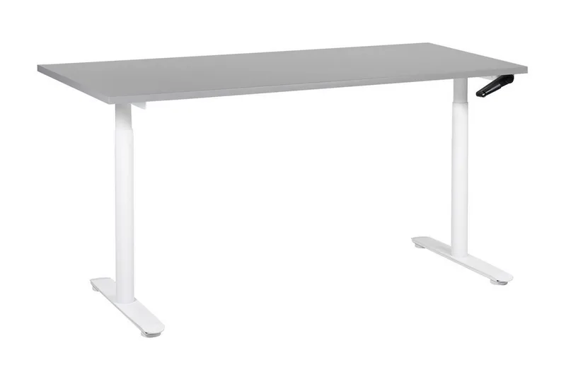 Banner Työpöytä 72x160 cm - Harmaa/Valkoinen - Huonekalut - Pöytä & ruokailuryhmä - Työpöytä
 - Tietokonepöytä