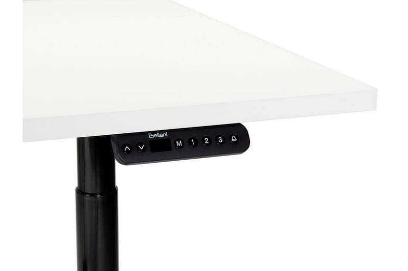 Banner Työpöytä 80x180 cm - Valkoinen/Musta - Huonekalut - Pöytä & ruokailuryhmä - Työpöytä - Tietokonepöytä