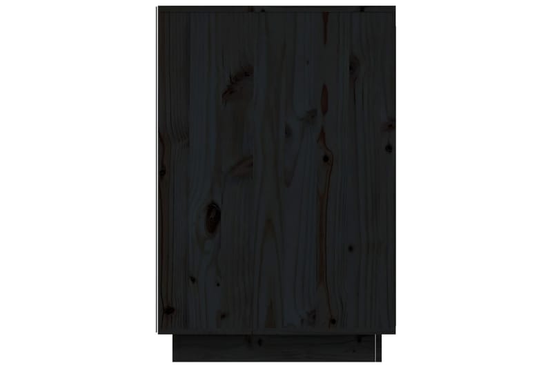 beBasic Työpöytä musta 140x50x75 cm täysi mänty - Musta - Huonekalut - Pöytä & ruokailuryhmä - Työpöytä
 - Tietokonepöytä