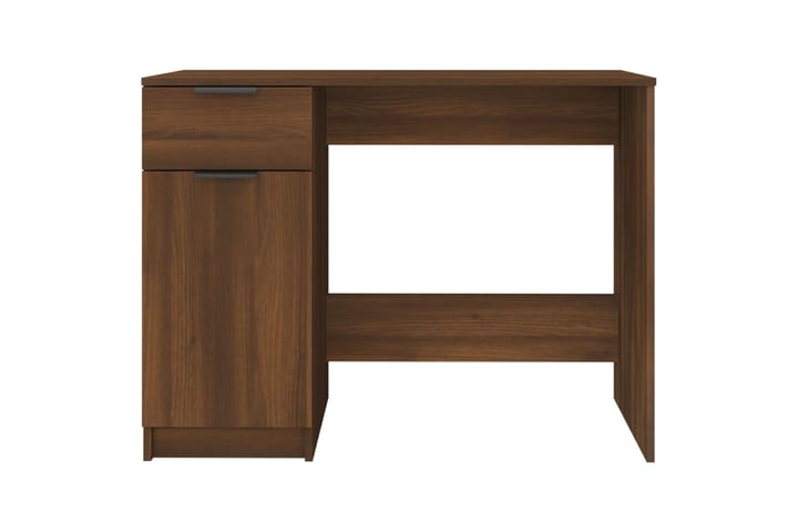 beBasic Työpöytä ruskea tammi 100x50x75 cm tekninen puu - Ruskea - Tietokonepöytä
 - Kirjoituspöytä