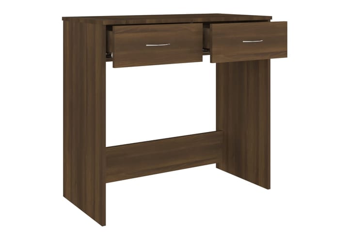 beBasic Työpöytä ruskea tammi 80x40x75 cm tekninen puu - Ruskea - Tietokonepöytä
 - Kirjoituspöytä
