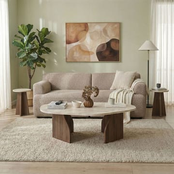 Berriaren työpöytä 100x35x60 cm - Travertine Walnut - Huonekalut - Pöytä & ruokailuryhmä - Työpöytä - Tietokonepöytä