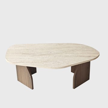 Berriaren työpöytä 100x35x60 cm - Travertine Walnut - Huonekalut - Pöytä & ruokailuryhmä - Työpöytä - Tietokonepöytä