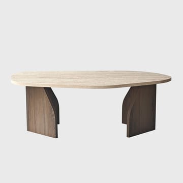 Berriaren työpöytä 100x35x60 cm - Travertine Walnut - Huonekalut - Pöytä & ruokailuryhmä - Työpöytä - Tietokonepöytä