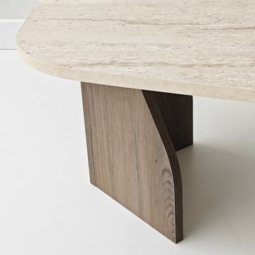 Berriaren työpöytä 100x35x60 cm - Travertine Walnut - Huonekalut - Pöytä & ruokailuryhmä - Työpöytä - Tietokonepöytä