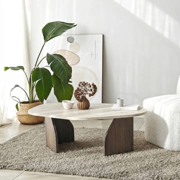 Berriaren työpöytä 100x35x60 cm - Travertine Walnut - Huonekalut - Pöytä & ruokailuryhmä - Työpöytä - Tietokonepöytä