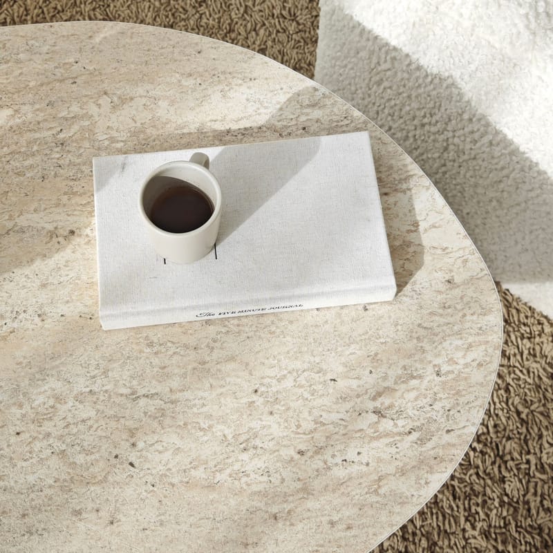 Berriaren työpöytä 100x35x60 cm - Travertine Walnut - Huonekalut - Pöytä & ruokailuryhmä - Työpöytä - Tietokonepöytä