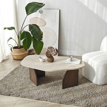 Berriaren työpöytä 100x35x60 cm - Travertine Walnut - Huonekalut - Pöytä & ruokailuryhmä - Työpöytä - Tietokonepöytä