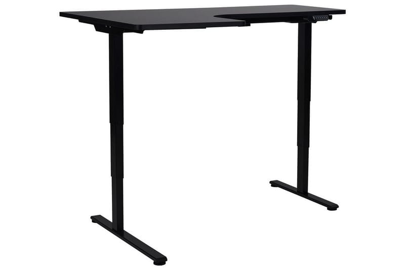 Bina Työpöytä 109x160 cm - Musta - Huonekalut - Pöytä & ruokailuryhmä - Työpöytä - Tietokonepöytä