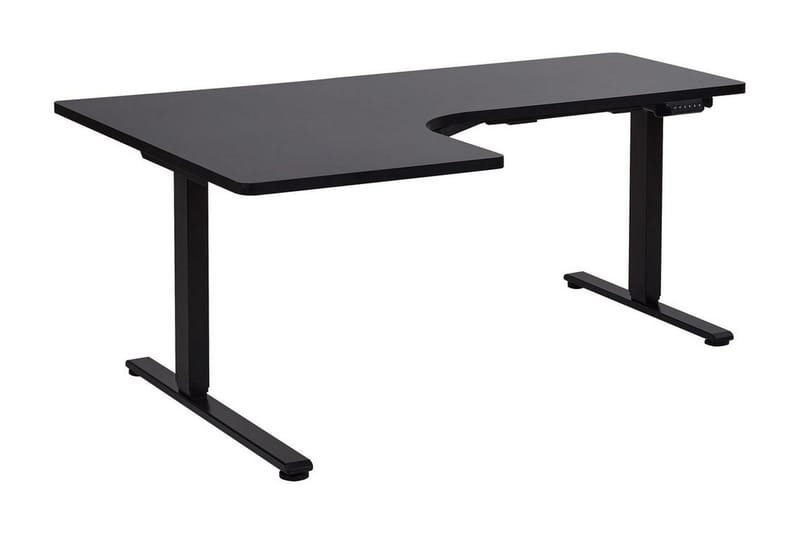 Bina Työpöytä 109x160 cm - Musta - Huonekalut - Pöytä & ruokailuryhmä - Työpöytä - Tietokonepöytä