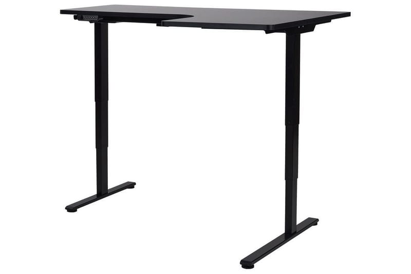 Bina Työpöytä 109x160 cm - Musta - Huonekalut - Pöytä & ruokailuryhmä - Työpöytä - Tietokonepöytä