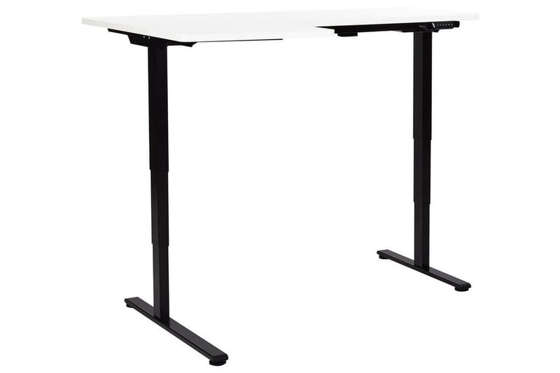 Bina Työpöytä 109x160 cm - Musta/Valkoinen - Huonekalut - Pöytä & ruokailuryhmä - Työpöytä - Tietokonepöytä