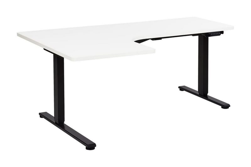 Bina Työpöytä 109x160 cm - Musta/Valkoinen - Huonekalut - Pöytä & ruokailuryhmä - Työpöytä - Tietokonepöytä