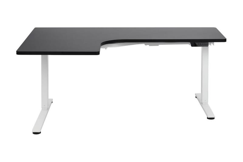 Bina Työpöytä 109x160 cm - Musta/Valkoinen - Huonekalut - Pöytä & ruokailuryhmä - Työpöytä - Tietokonepöytä