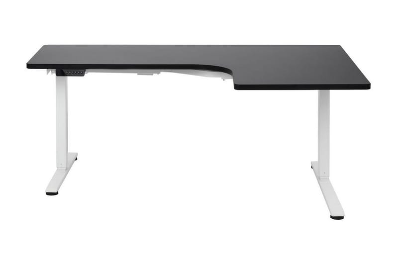 Bina Työpöytä 109x160 cm - Musta/Valkoinen - Huonekalut - Pöytä & ruokailuryhmä - Työpöytä - Tietokonepöytä