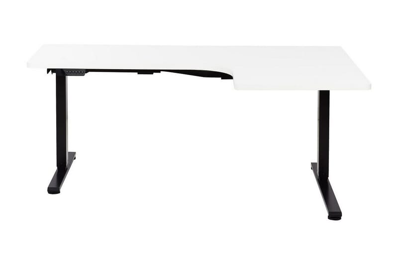 Bina Työpöytä 109x160 cm - Musta/Valkoinen - Huonekalut - Pöytä & ruokailuryhmä - Työpöytä - Tietokonepöytä