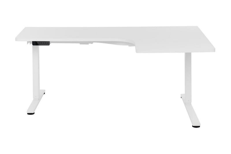 Bina Työpöytä 109x160 cm - Valkoinen - Huonekalut - Pöytä & ruokailuryhmä - Työpöytä - Tietokonepöytä