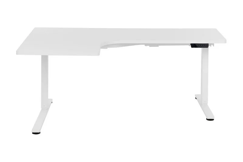 Bina Työpöytä 109x160 cm - Valkoinen - Huonekalut - Pöytä & ruokailuryhmä - Työpöytä - Tietokonepöytä