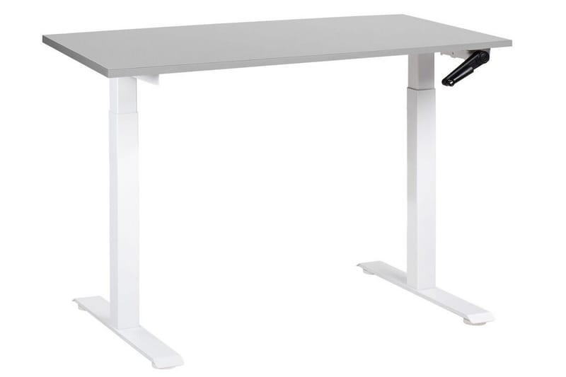 Bina Työpöytä 72x120 cm - Harmaa/Valkoinen - Huonekalut - Pöytä & ruokailuryhmä - Työpöytä - Tietokonepöytä