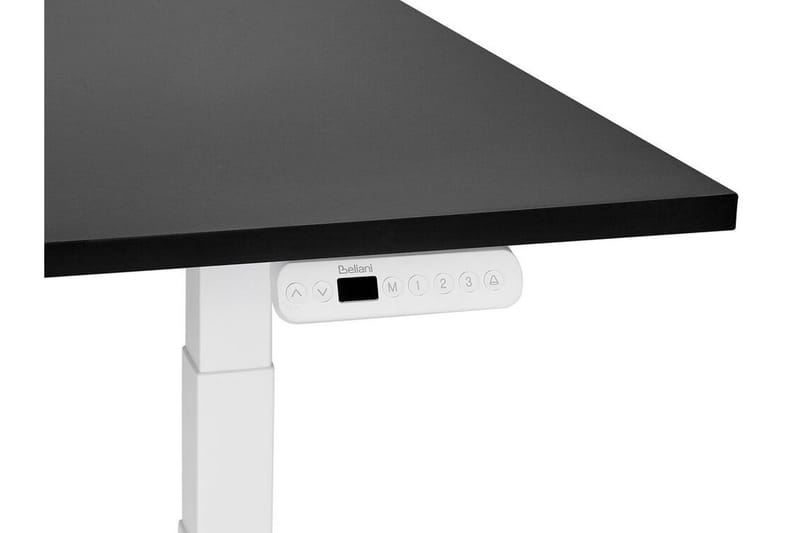 Bina työpöytä 72x120 cm maalattua puuta - Musta|Valkoinen - Huonekalut - Pöytä & ruokailuryhmä - Työpöytä - Tietokonepöytä