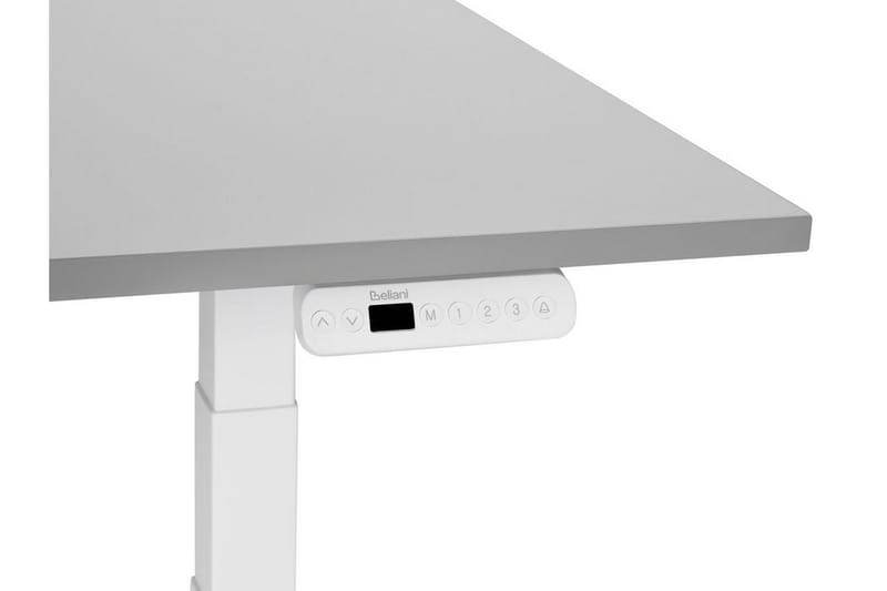 Bina Työpöytä 72x160 cm - Harmaa/Valkoinen - Huonekalut - Pöytä & ruokailuryhmä - Työpöytä - Tietokonepöytä