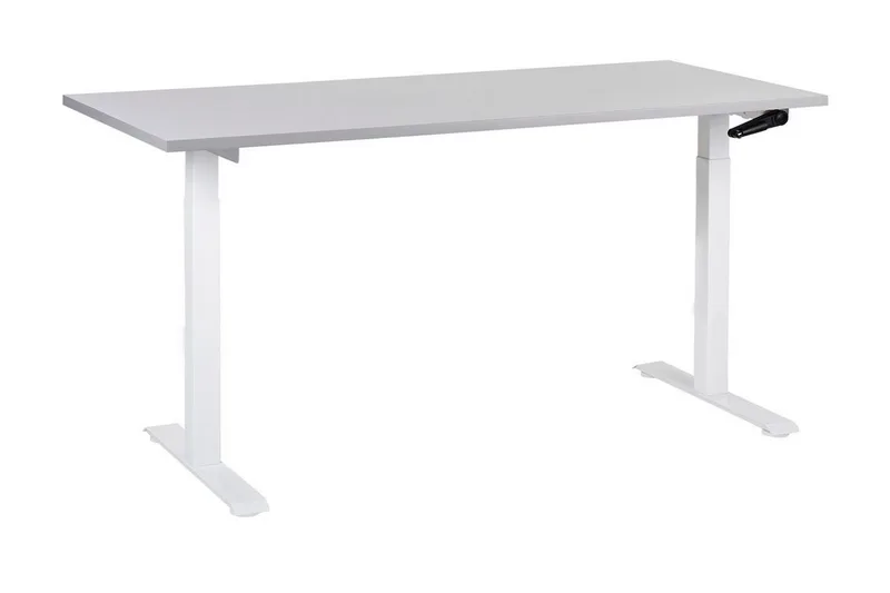 Bina Työpöytä 72x160 cm - Harmaa/Valkoinen - Huonekalut - Pöytä & ruokailuryhmä - Työpöytä
 - Tietokonepöytä